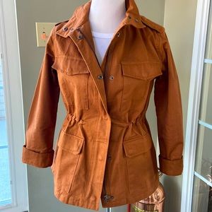 Womens size small brownish utility jacket - NEW w tags